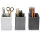 Beton Kalemlik 3’lü Set | Modern Dekoratif Organizer, Vazo, Saksı, Diş Fırçalık