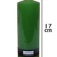 2'li Dekoratif Kokusuz Baton Mum 6x17 cm