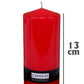 Dekoratif Kokusuz Baton Mum 6x13 cm