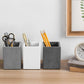 Beton Kalemlik 3’lü Set | Modern Dekoratif Organizer, Vazo, Saksı, Diş Fırçalık
