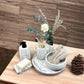 Mermer Desen Beton Banyo Seti