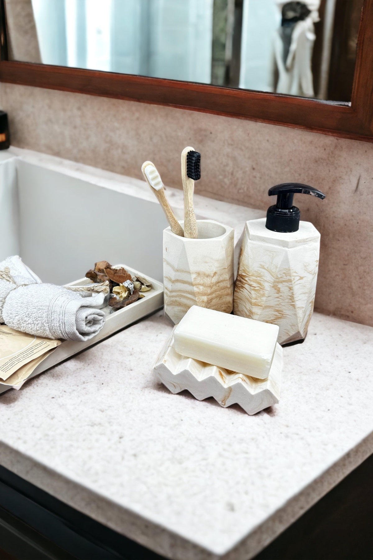 Beton Banyo Seti