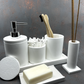 Beyaz Beton Banyo Seti